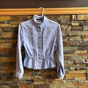 Kids Emporio Armani Light Blue Denim like Jacket/Shirt